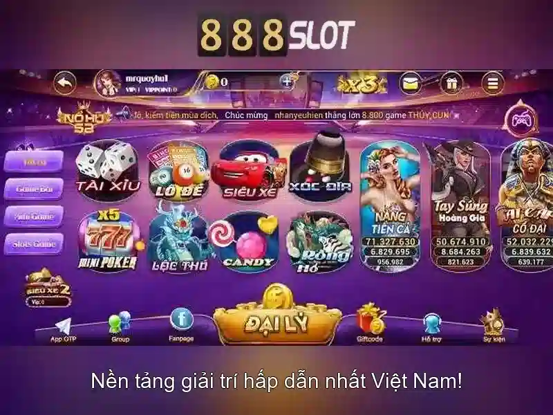 888slot: Trải nghiệm casino trực tuyến uy tín và hấp dẫn